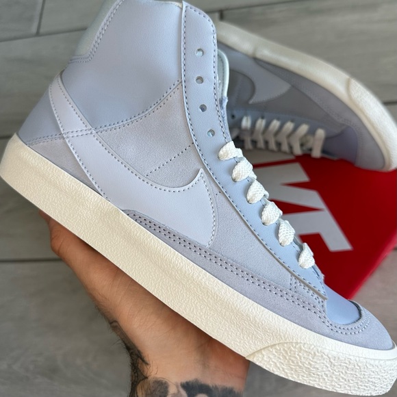 Nike Shoes - NIKE BLAZER MID BLUE WHITE